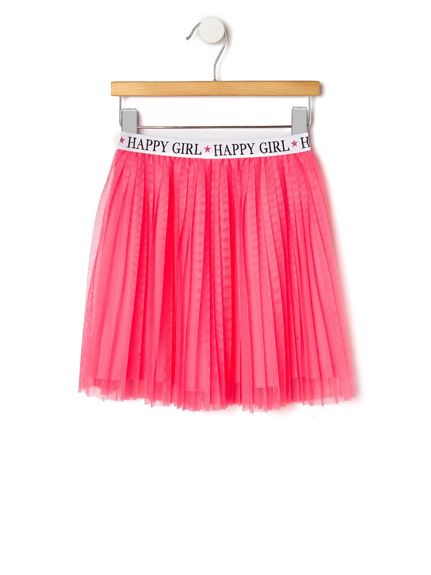 φούστα πλισέ φούξια για κορίτσι - Prénatal