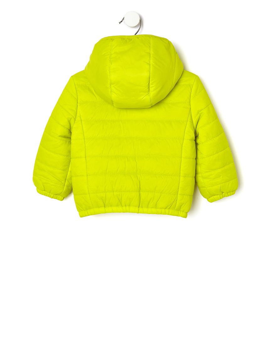 μπουφάν με κουκούλα κίτρινο για αγόρι - Prénatal