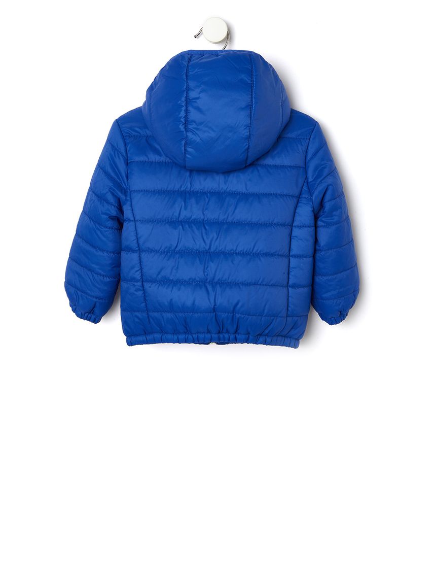 μπουφάν με κουκούλα μπλε για αγόρι - Prénatal