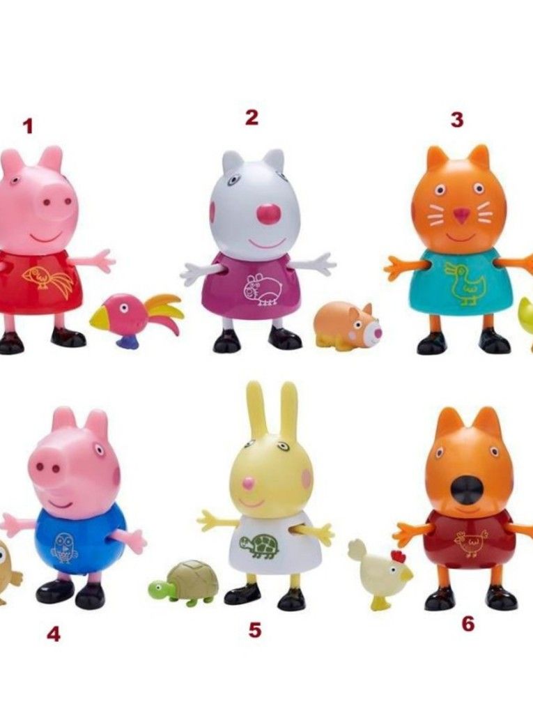 Peppa pig φιλαρακια και ζωακια - Peppa Pig