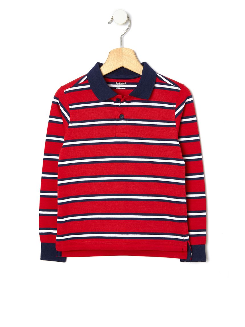 μπλουζα πολο basic μακρυμανικη - Prénatal