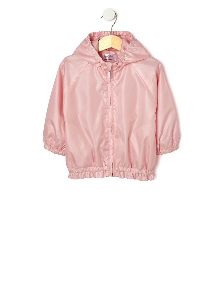 τζάκετ αντιανεμικό με κουκούλα για κορίτσι - Prénatal
