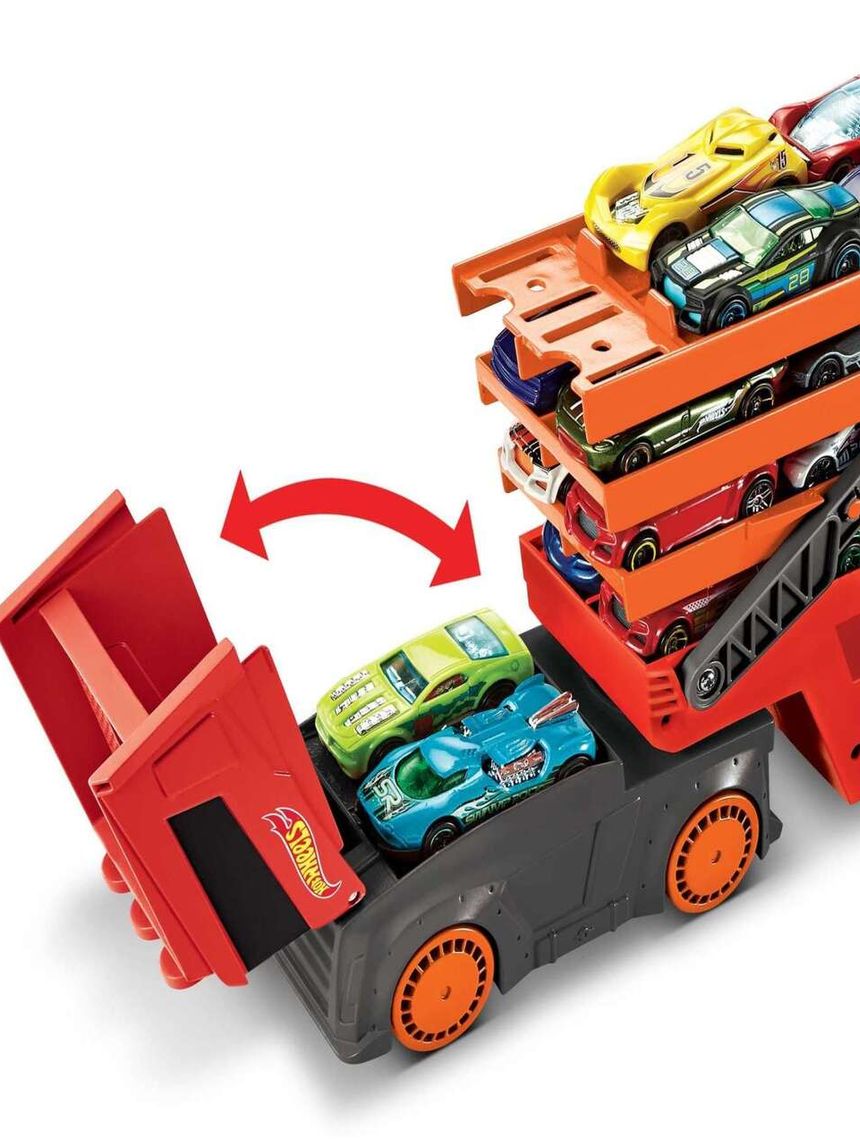 Mattel hot wheels® νέα νταλίκα γκαράζ 6 επιπέδων ghr48 - Hot wheels