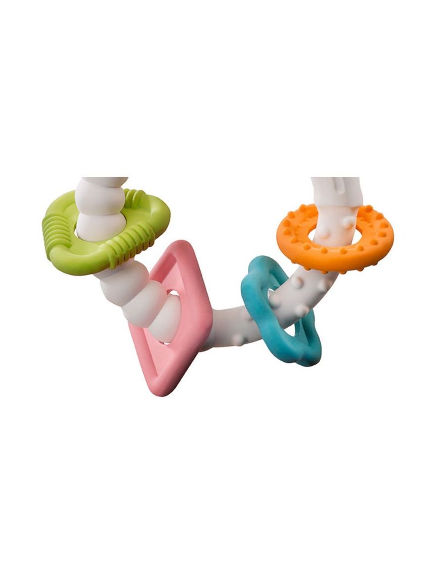 Sophie la girafe πολύχρωμος δακτύλιος οδοντοφυΐας so pure 3m+ - SOPHIE LA GIRAFE