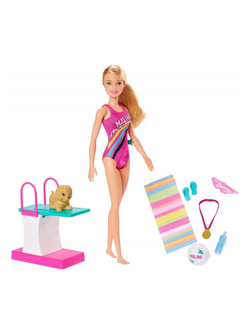Barbie dreamhouse adventures κολυμβήτρια ghk23 - BARBIE