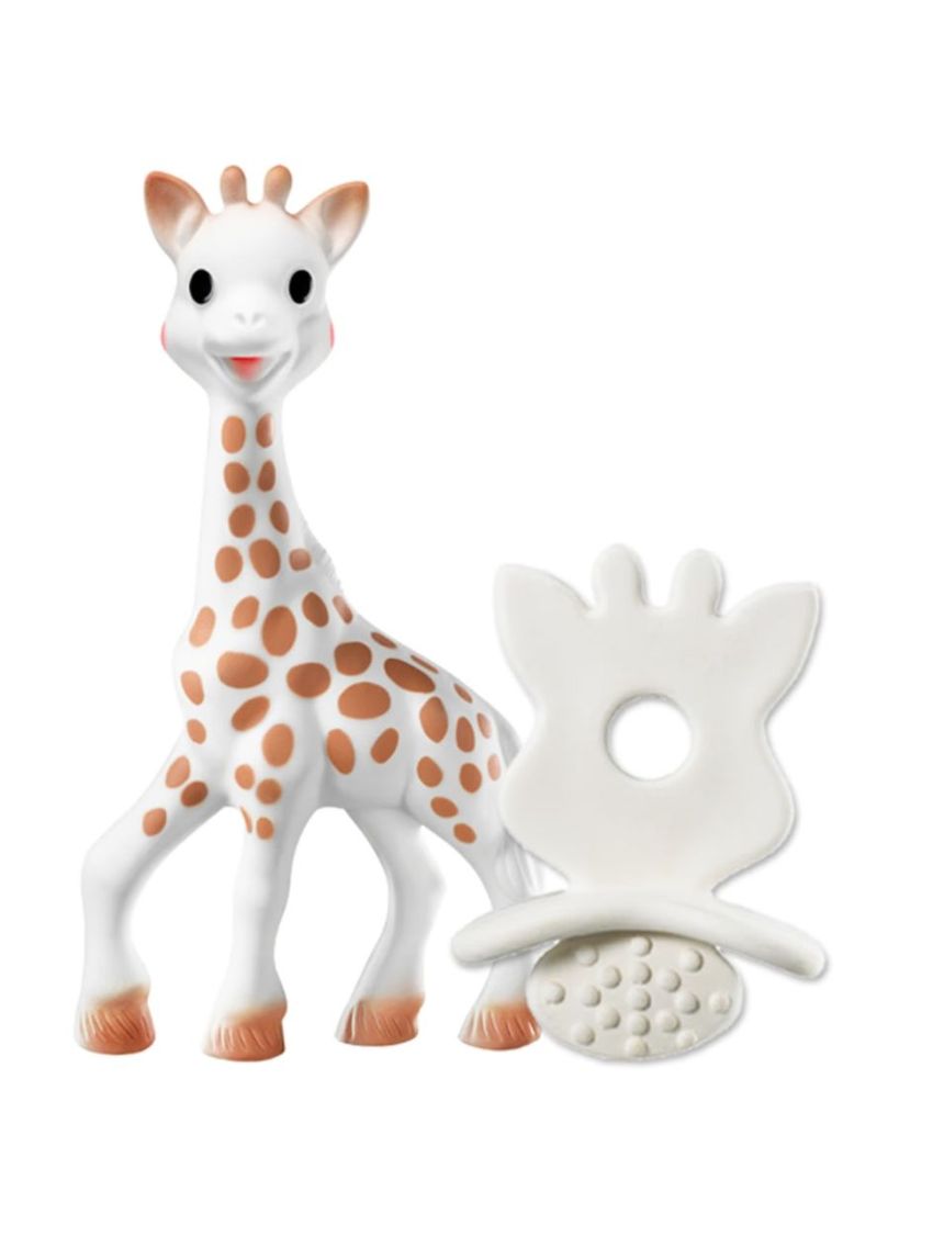 Sophie la girafe σόφι και δακτύλιος οδοντοφυϊας so pure 0m+ - SOPHIE LA GIRAFE