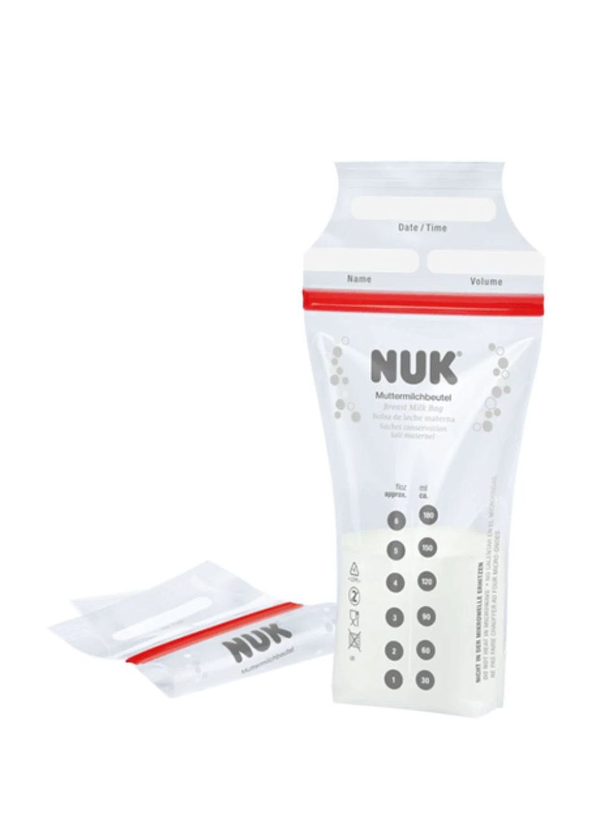 Nuk σακουλάκια αποθήκευσης μητρικού γάλακτος 25τμχ 180ml - Nuk