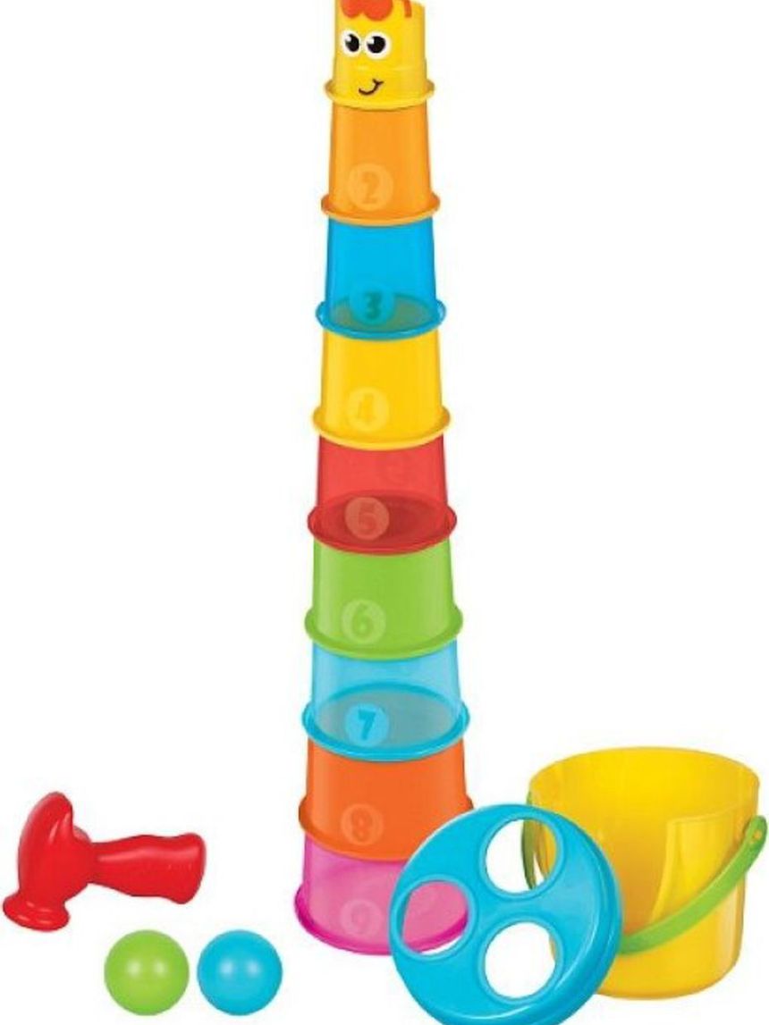 Bkids – πύργος καμηλοπάρδαλη με μπάλες bbx004702 - B-kids