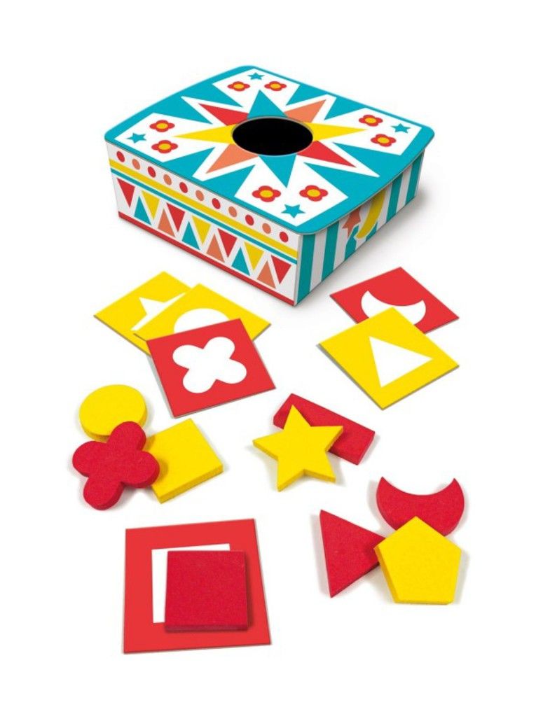 εξυπνουλης το κουτι των σχηματων - Clementoni