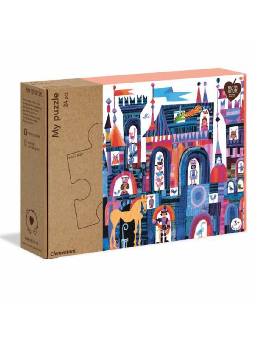 Clementoni eco παζλ- κάστρο 24 κομμάτια - Clementoni