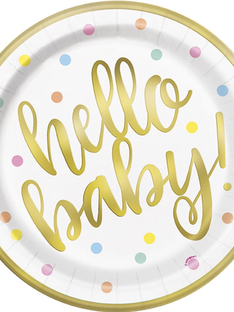 Hello baby - πιατα φαγητου 8 τεμ. - UNIQUE