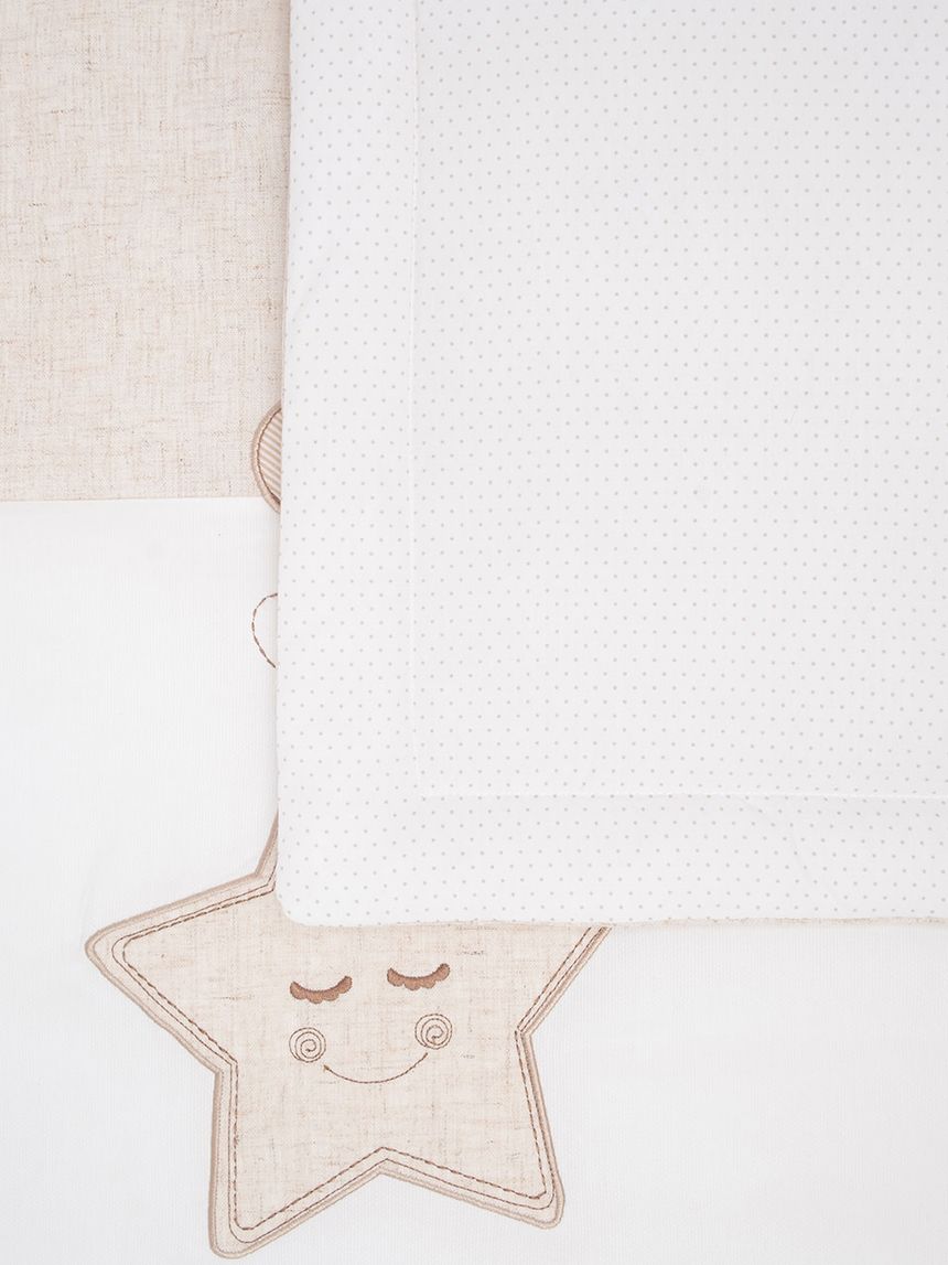 Natural καλοκαιρινό παπλωματάκι για κούνια - one size - Prénatal