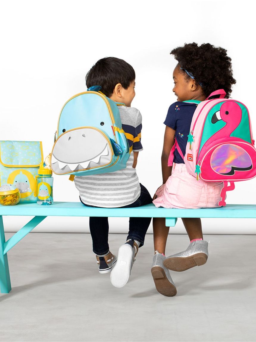 Skip hop zoo παιδική τσάντα πλάτης shark 29-2902001-37 - SKIP HOP
