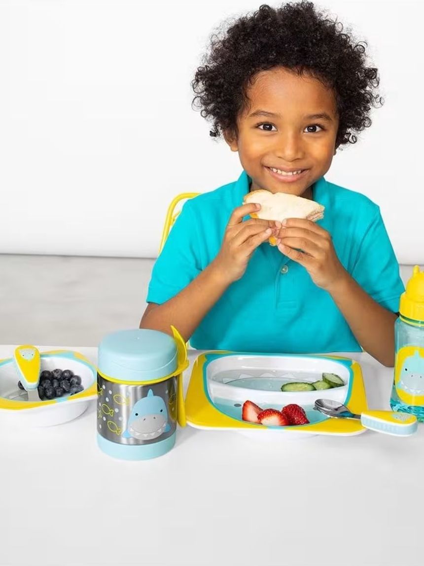 Skip hop zoo φαγητοδοχείο - θερμός 325ml shark 29-2903005-37 - SKIP HOP