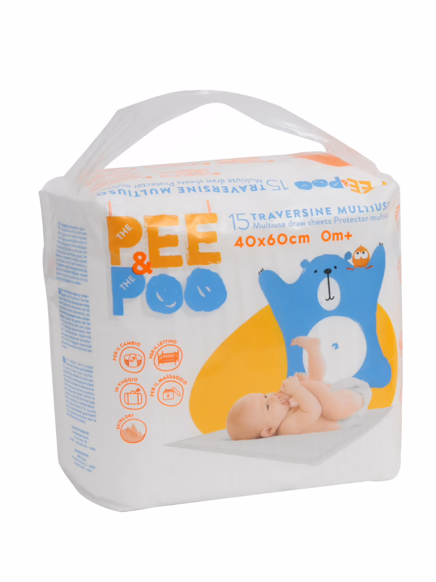 Pee&poo υποσέντονα 40x60εκ. - The Pee & The Poo