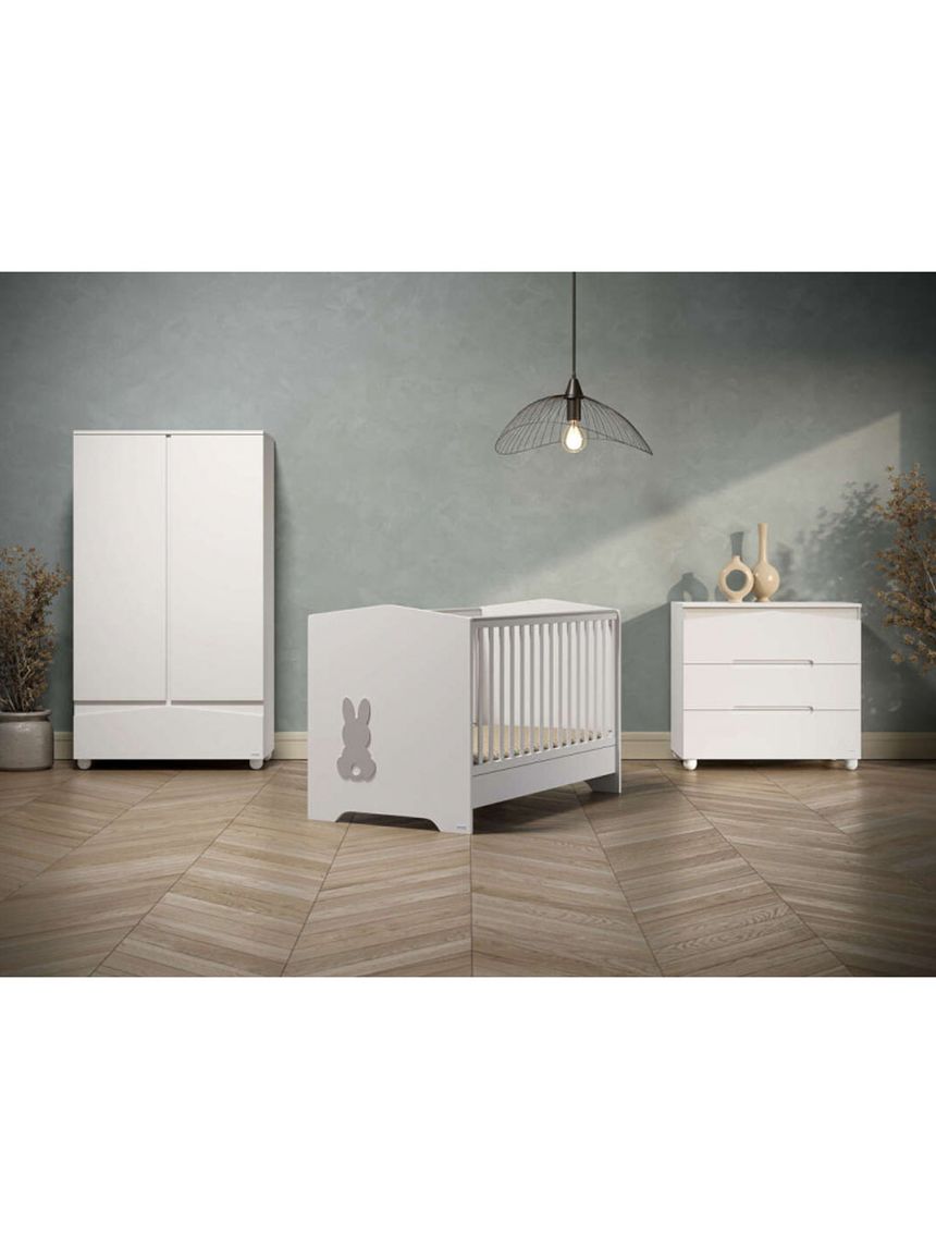 Casababy βρεφικό κρεβάτι μετατρεπόμενο σε προεφηβικό rabbit 590219 - CASABABY