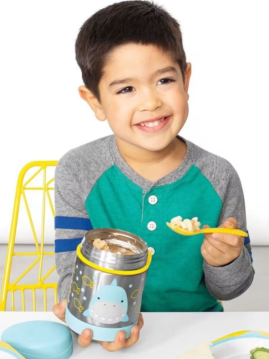 Skip hop zoo φαγητοδοχείο - θερμός 325ml shark 29-2903005-37 - SKIP HOP
