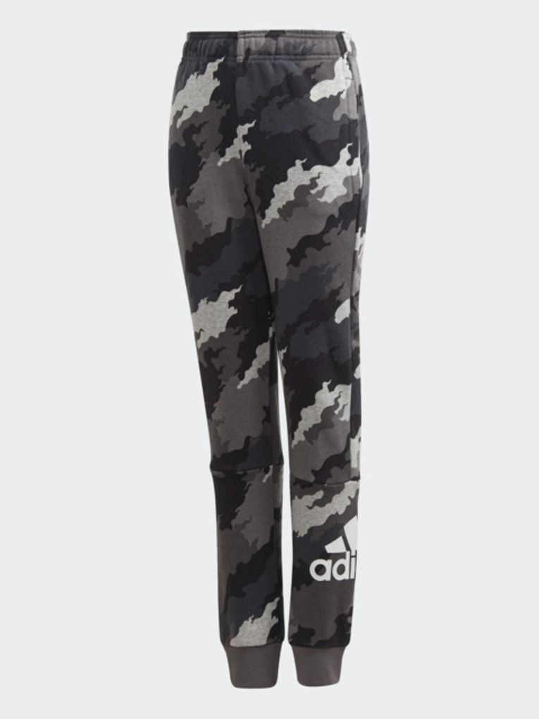 Adidas παντελόνι φόρμας γκρι παραλλαγής ge0677 για αγόρι - Adidas