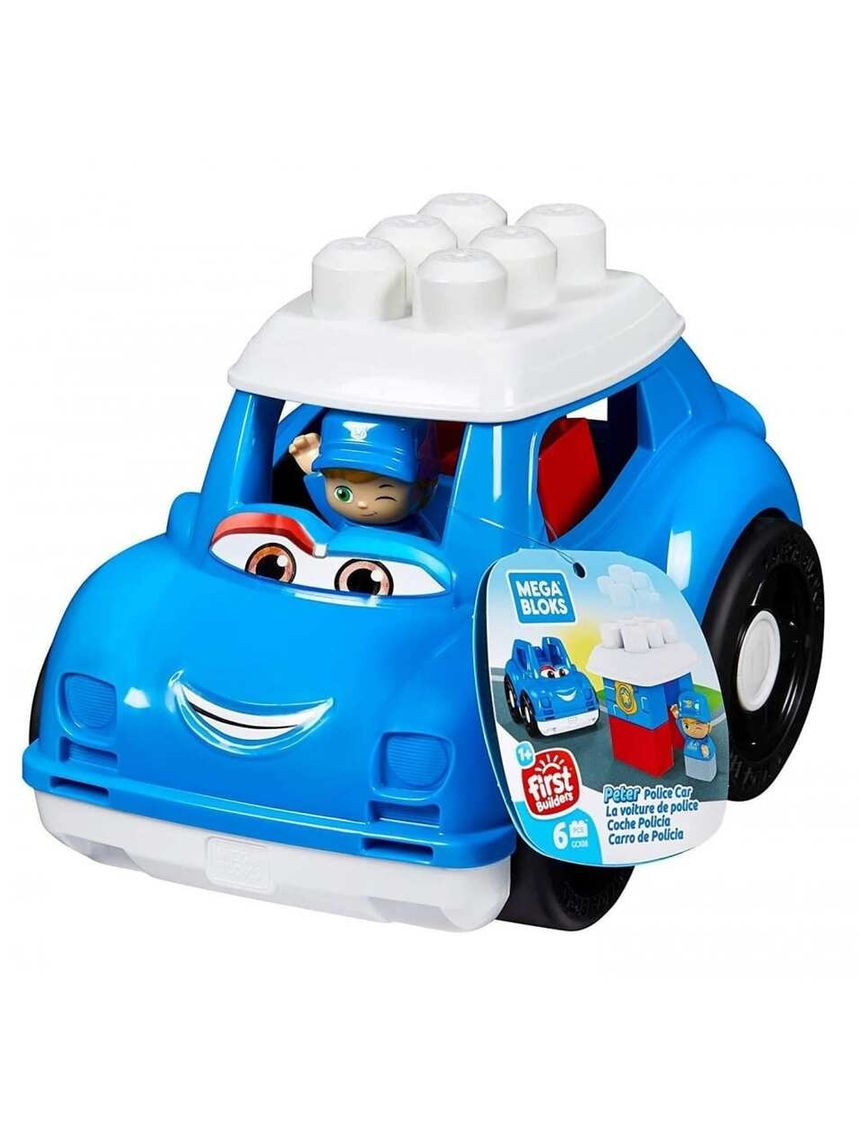 Mega bloks peter police car αστυνομικό όχημα gcx08 - Mega bloks