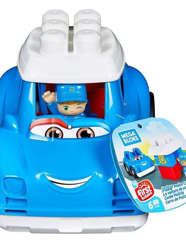 Mega bloks peter police car αστυνομικό όχημα gcx08 - Mega bloks