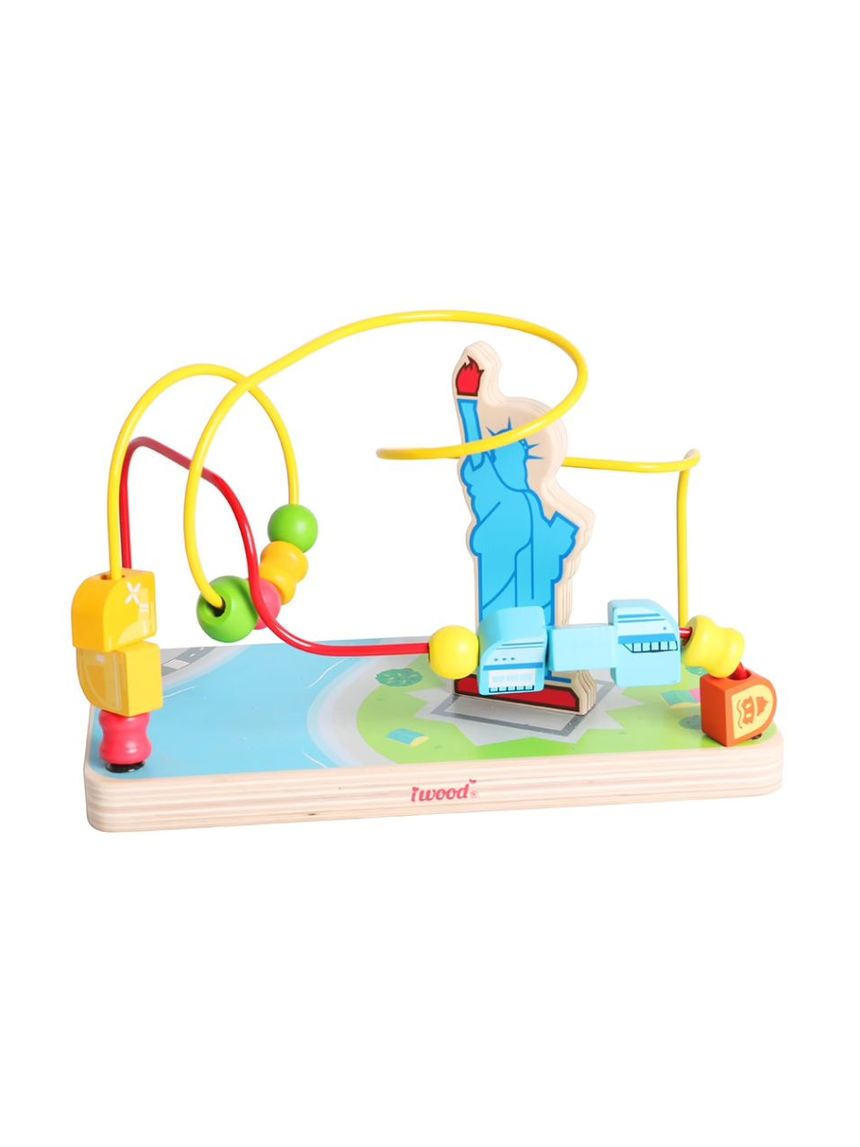 Iwood λαβύρινθος με χάντρες: το άγαλμα της ελευθερίας - iwood