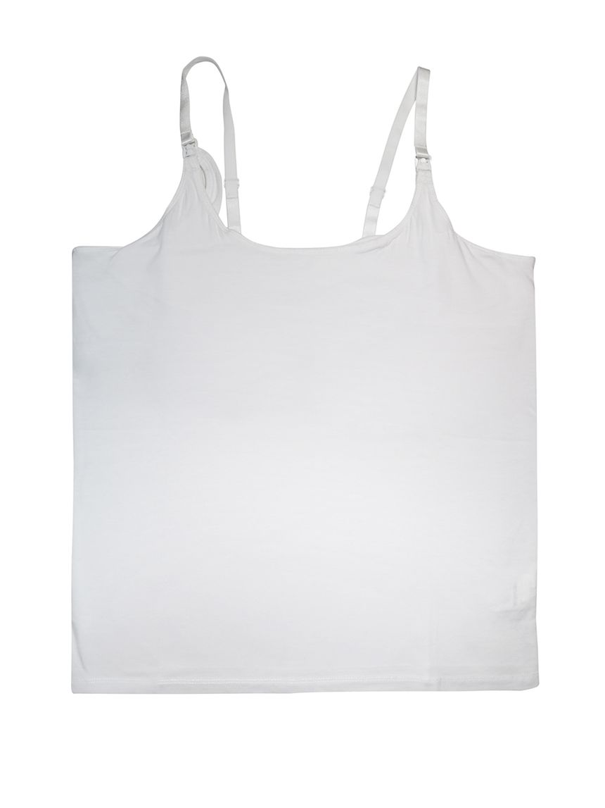 γυναικείο φανελάκι θηλασμού άσπρο stretch - Prénatal