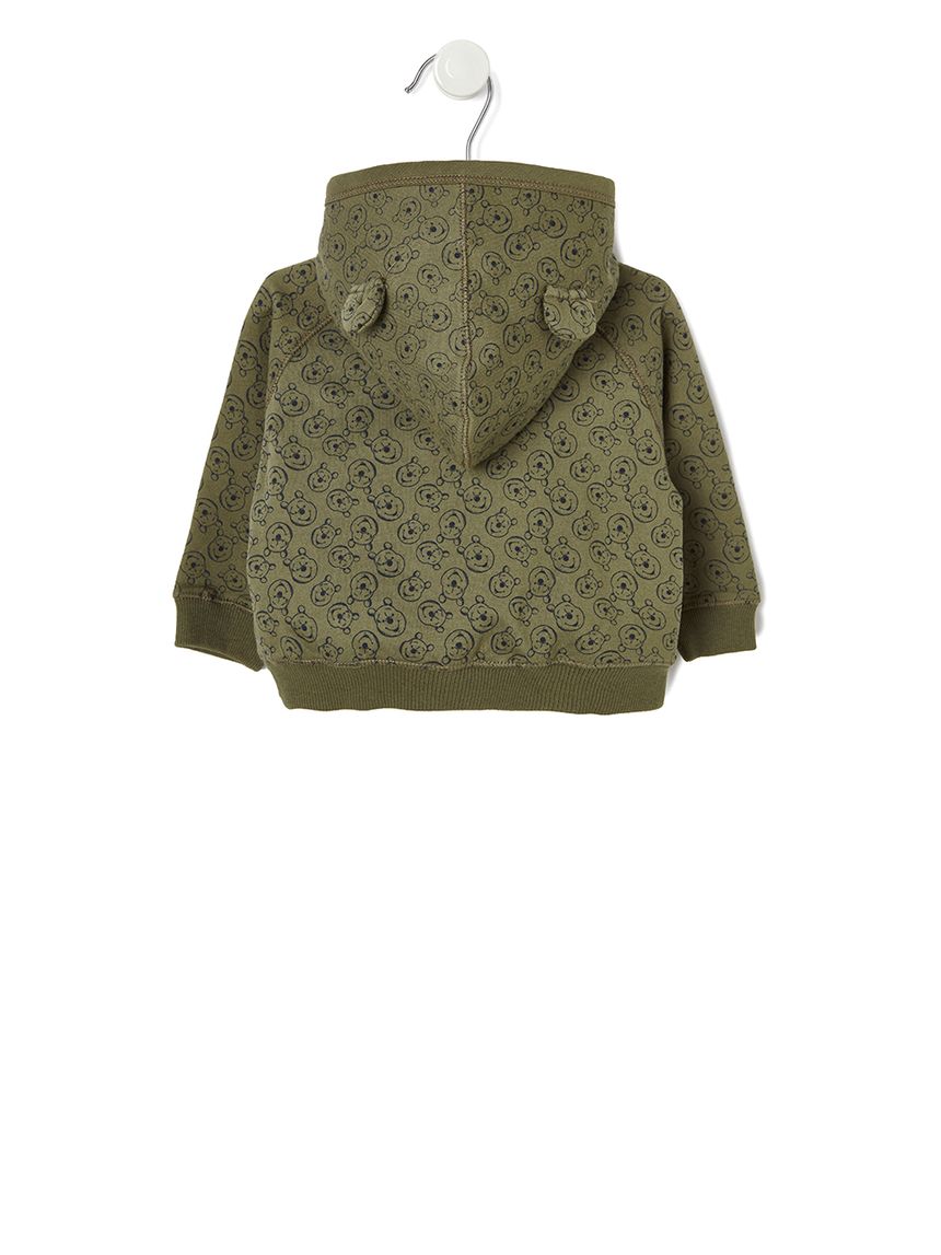 ζακέτα χακί με το winnie για αγόρι - Prénatal