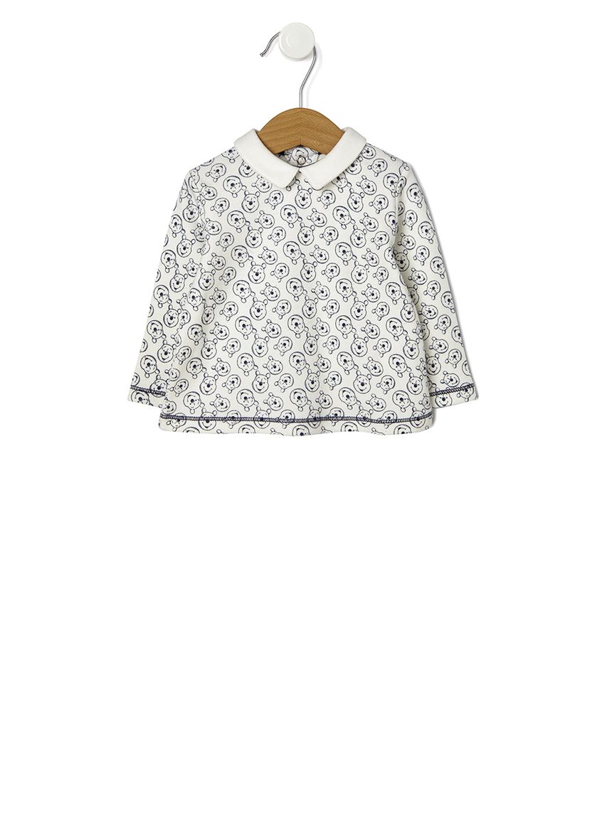 μπουφάν σενίλ με κουκούλα γκρι για κορίτσι - Prénatal