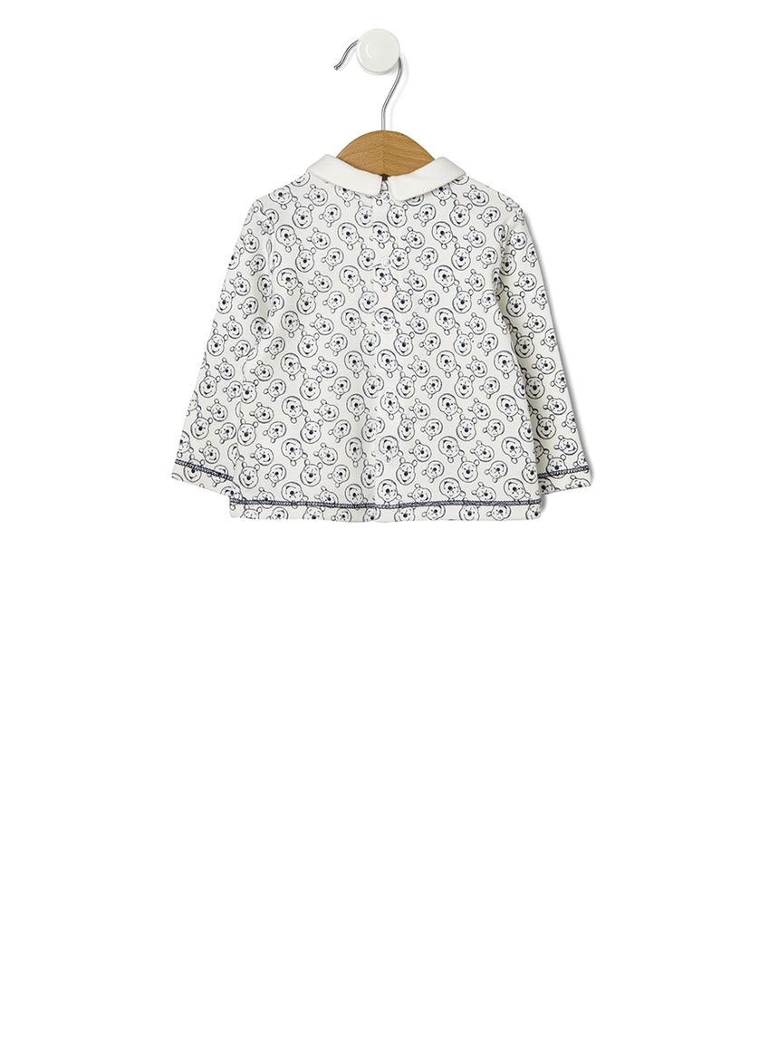 μπουφάν σενίλ με κουκούλα γκρι για κορίτσι - Prénatal