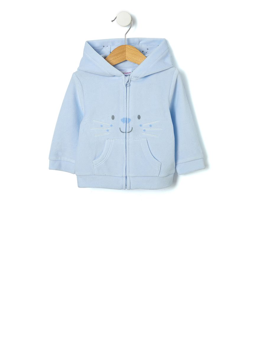 ζακετάκι με κουκούλα funny για αγόρι - Prénatal