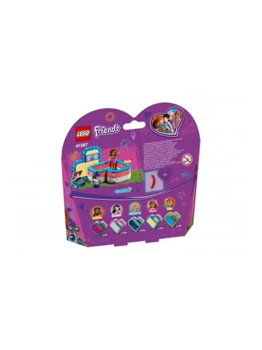 Lego friends καλοκαιρινό κουτί-καρδιά της ολίβια 41387 - Lego, Lego Friends
