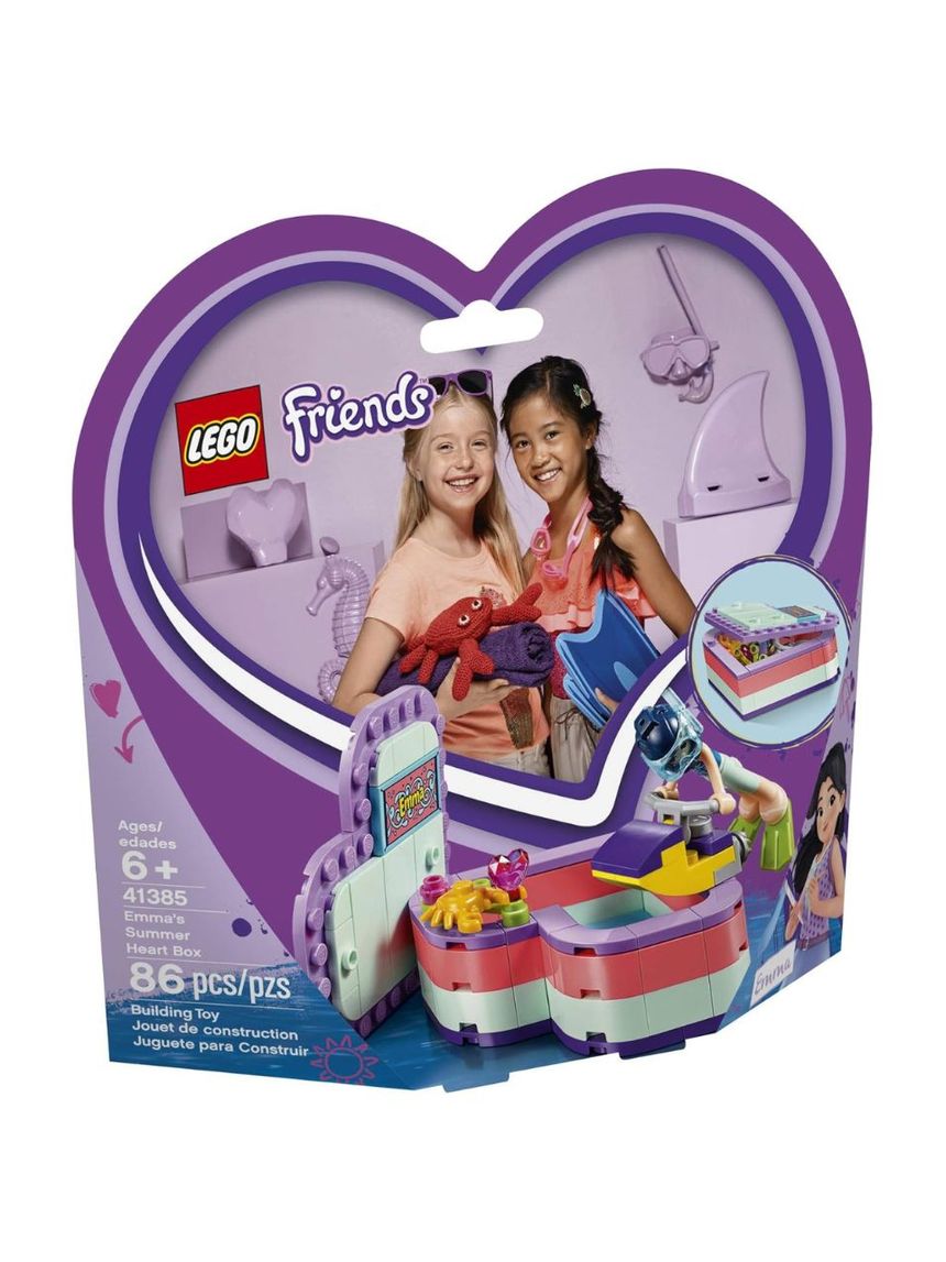 Lego friends καλοκαιρινό κουτί-καρδιά της έμμα 41385 - Lego, Lego Friends