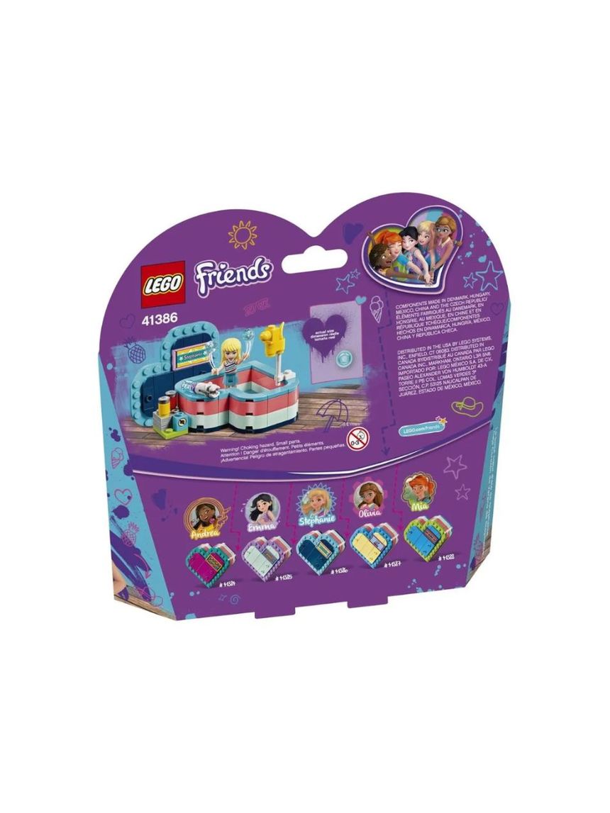 Lego friends καλοκαιρινό κουτί-καρδιά της στέφανι 41386 - LEGO, LEGO Friends