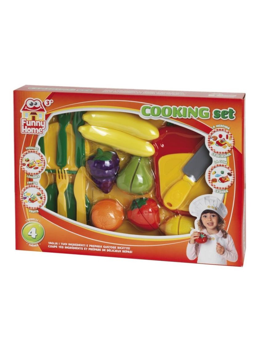 Funny home παιδικό σετ μαγειρικής 2 σχέδια - FunnyHome