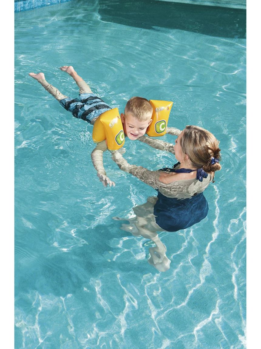 Bestway μπρατσάκια swim safe abc step c 30x15cm - Bestway