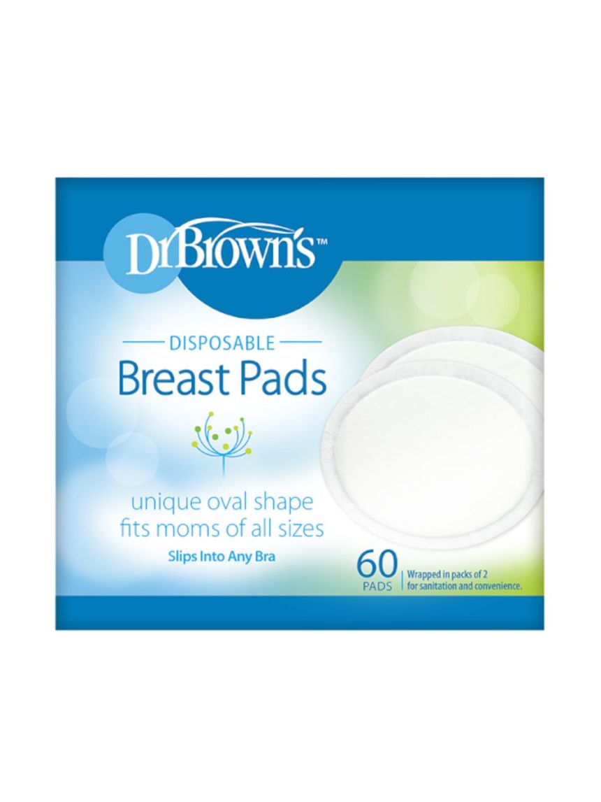 Dr. brown's επιθέματα στήθους μίας χρήσης 60τμχ s4021 - Dr Browns