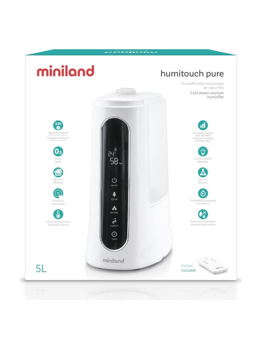 Miniland υγραντήρας humitouch pure 5l ml89208 - Miniland