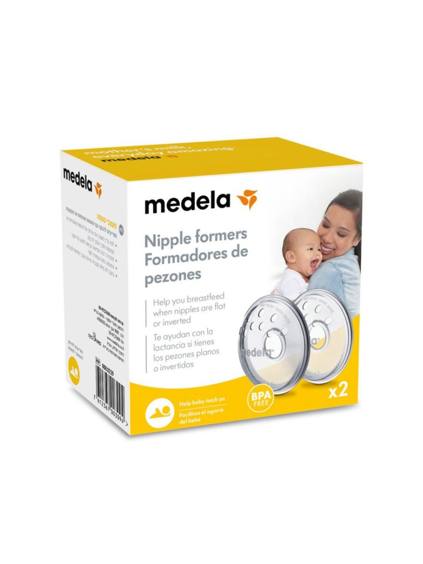 Medela διαμορφωτές θηλών nipple formers 2τμχ - Medela