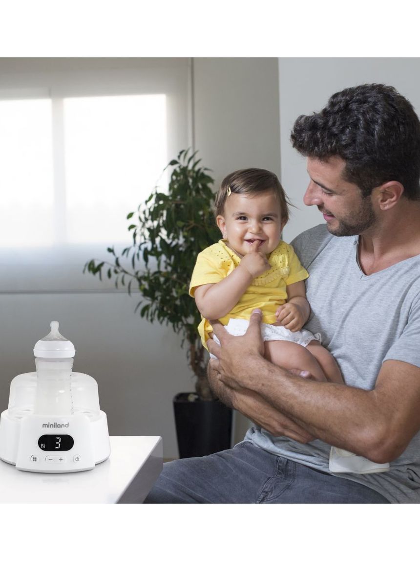 Miniland αποστειρωτής-θερμαντήρας-ατμομάγειρας super 6 ml89233 - Miniland