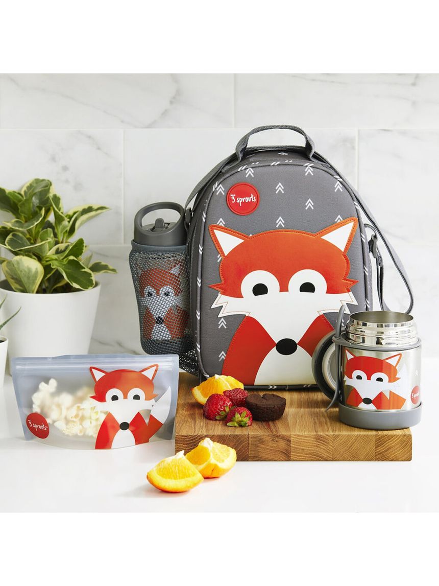 3sprouts lunch bag fox - 3 sprouts