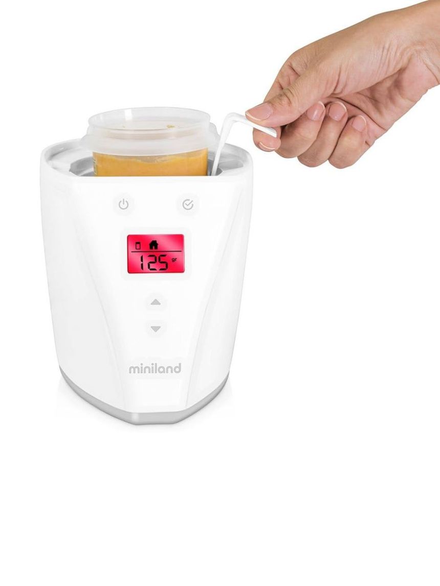 Miniland θερμαντήρας μπιμπερό warmy advanced silver ml89150 - Miniland