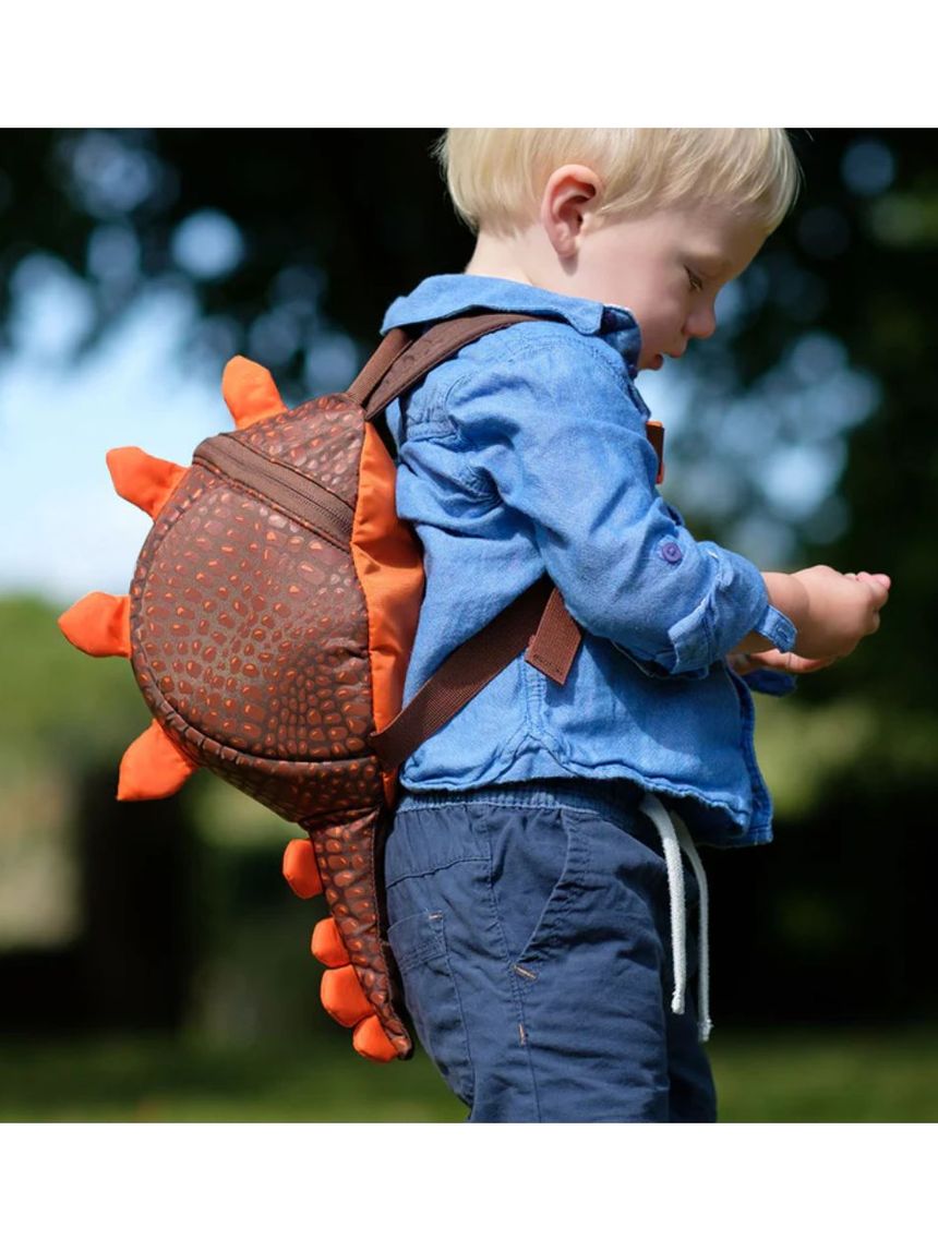 Littlelife παιδική τσάντα πλάτης με λουράκι ασφαλείας δεινόσαυρος  2lt  l10814 - Little Life