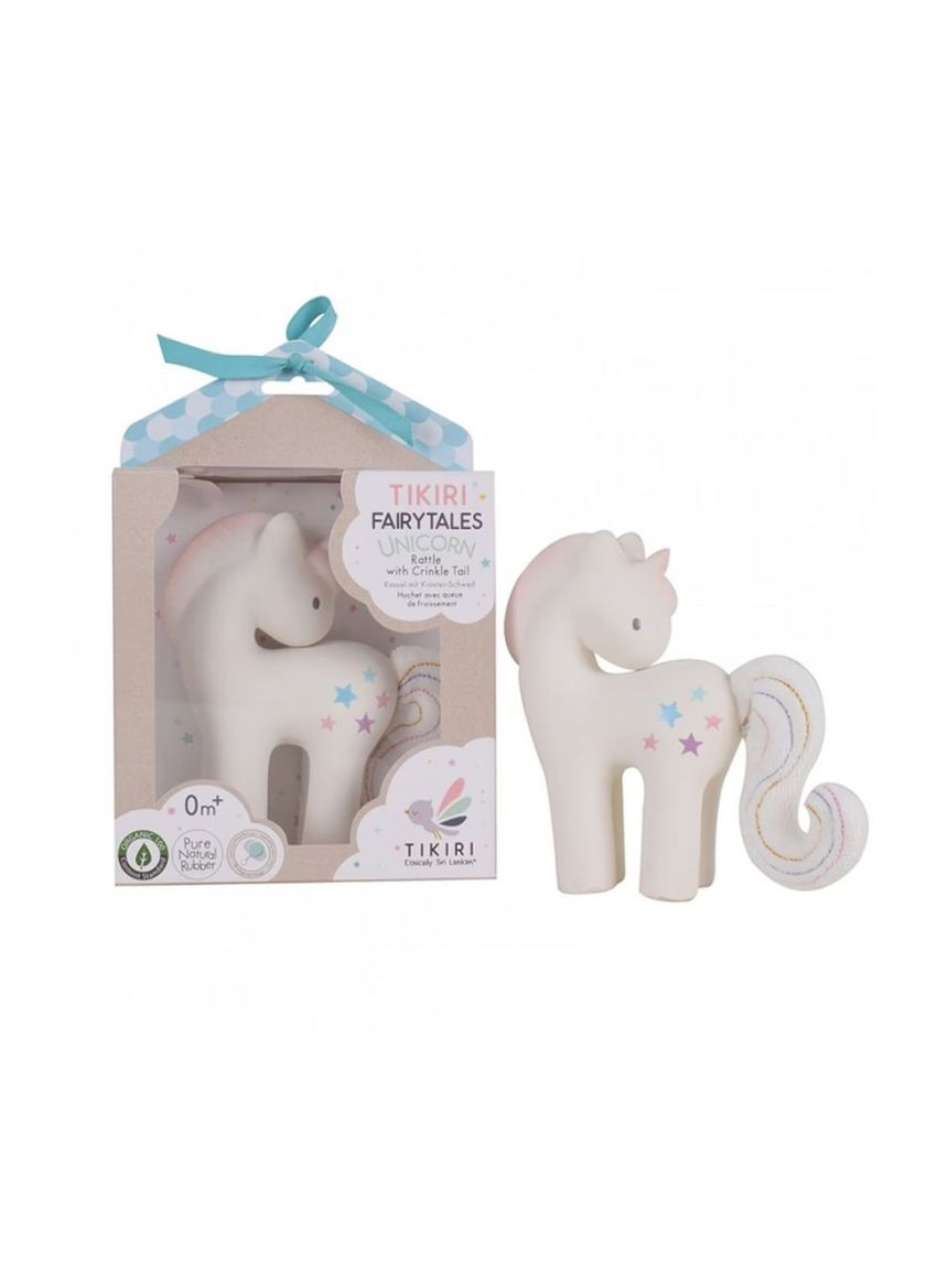 Tikiri toys cotton candy βρεφικό παιχνίδι μασητικό μονόκερος - Tikiri Toys
