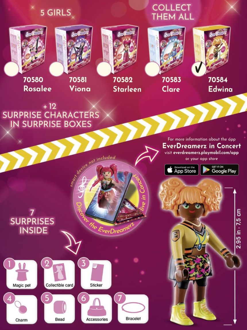 Playmobil everdreamerz edwina - music world 70584 - Playmobil, Playmobil Εverdreamerz