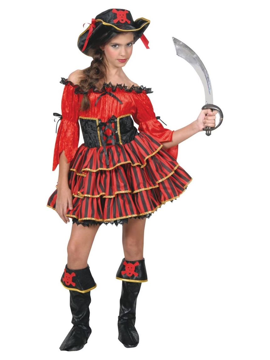 αποκριάτικη στολή βασίλισσα των πειρατών μεγ.06 - Fun World