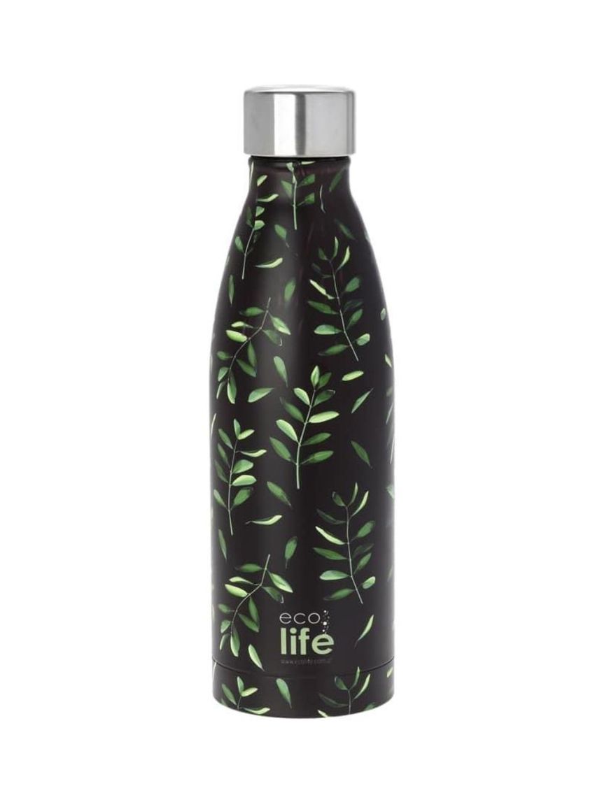 Ecolife μεταλλικό μπουκάλι θερμός 500ml olive 33-bo-3017 - Ecolife