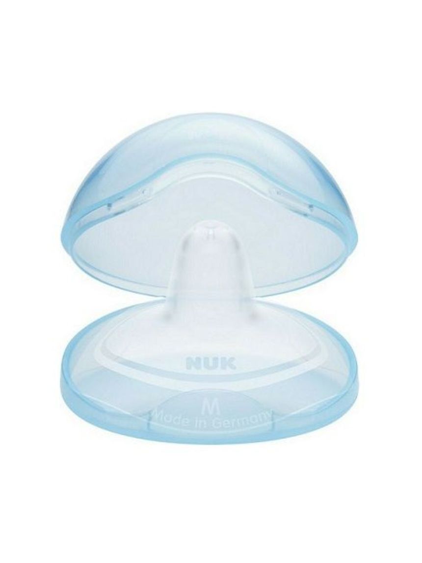 Nuk ασπίδες θηλής από σιλικόνη με θήκη medium - Nuk
