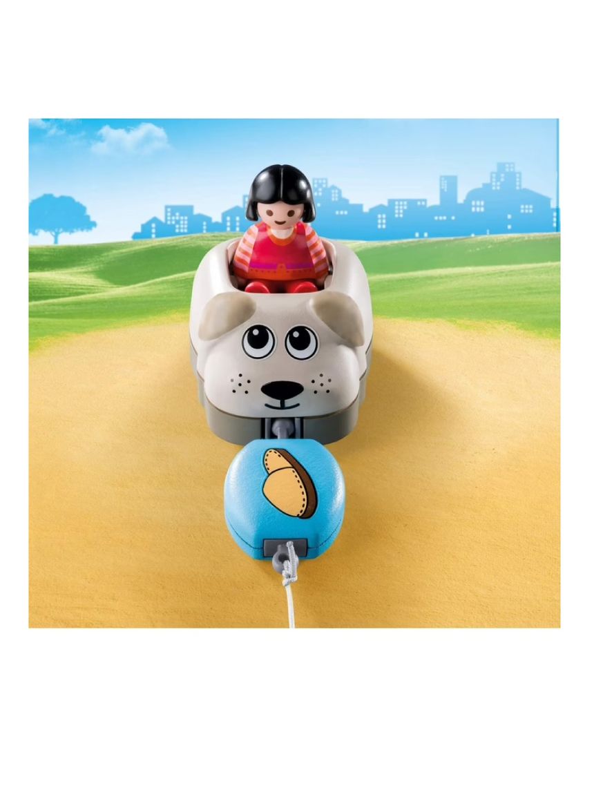 Playmobil 1.2.3 τρενάκι με βαγόνι-σκυλάκι 70406 - Playmobil, Playmobil 1.2.3