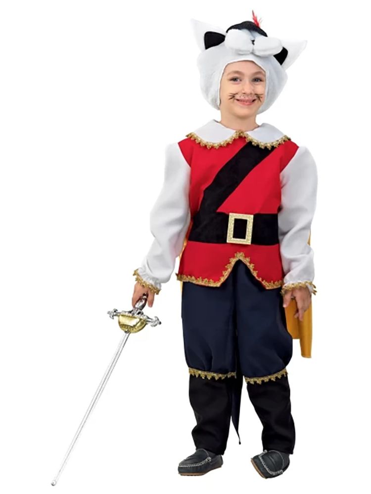 αποκριάτικη στολή παππουτσωμένος γάτος μεγ.08 - Fun World