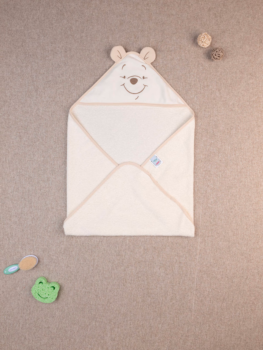 βρεφική μπουρνουζοπετσέτα winnie the pooh για αγόρι - Prénatal